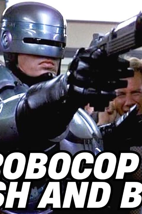 Efsanevi Robot Polis Robocop Parçala Ve Yok Et posteri